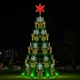 Árvore de Natal Luminosa Gigante LED Fabricada em Estrutura Metálica - Arvore de Natal Ilumination