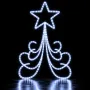 Figura de Natal 3D Luminosa para Piso e Jardim - 1 Estrela 3D