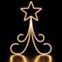 Figura de Natal Luminosa para Jardim e Fachada - 1 Estrela 2D