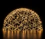 Figura de Natal Luminosa para Jardim e Fachada - Esfera Iluminada