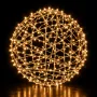Figura de Natal Luminosa para Jardim e Fachada - Esfera Iluminada