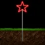 Figura de Natal Luminosa para Jardim - Estrela no Alto