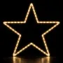 Figura de Natal Luminosa para Poste - Estrela 5 Pontas 50cm