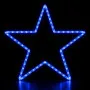 Figura de Natal Luminosa para Poste - Estrela 5 Pontas 30cm