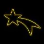 Figura de Natal Luminosa para Poste - Cometa Iluminado Grande