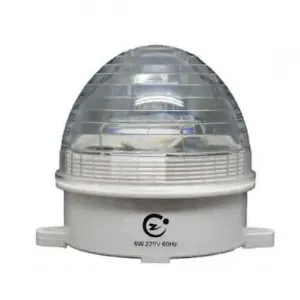Lâmpada Estrobo Flash Redondo 6w com Base 220v