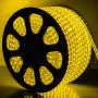 Mangueira LED Amarelo, 32 LED/m e Ø12mm - Rolo de 100 metros