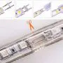 Mangueira LED 5050 Chata Azul Rolo 100MTS