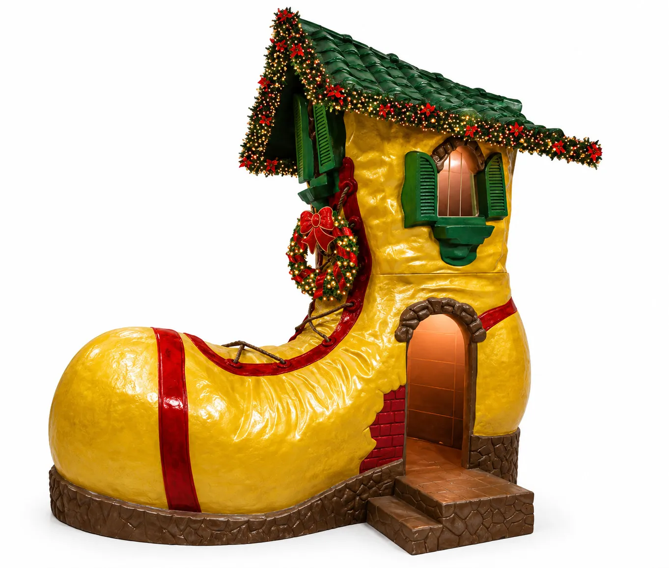 Figura de Fibra - Casa na Bota