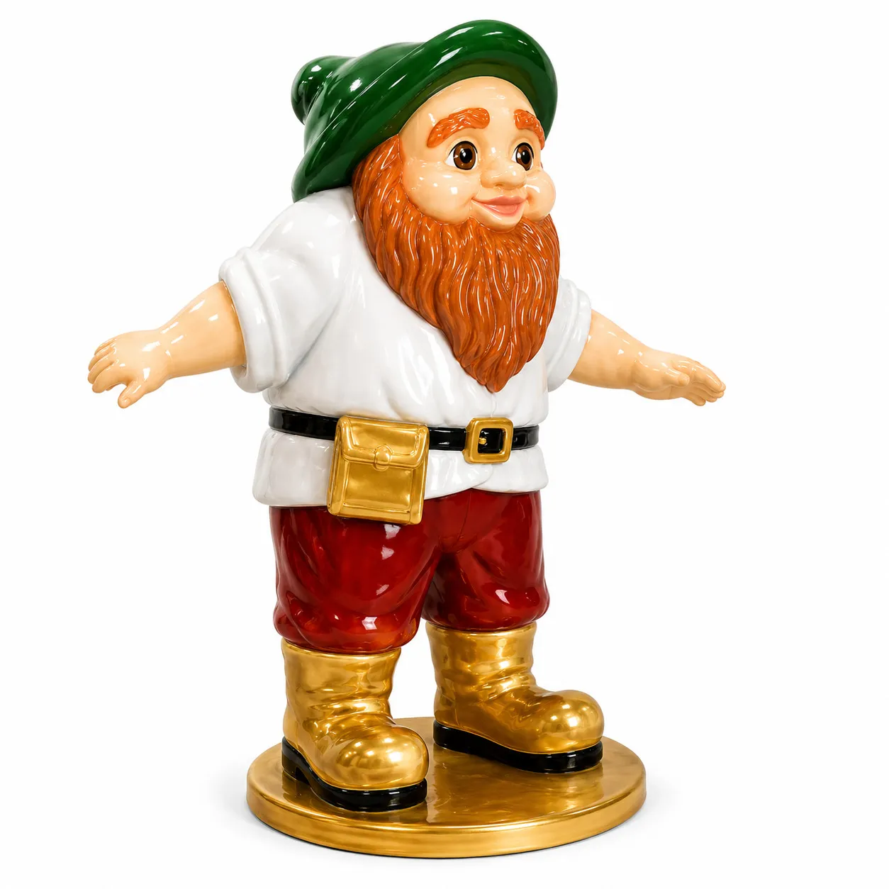 Figura de Fibra - Duende Braços abertos