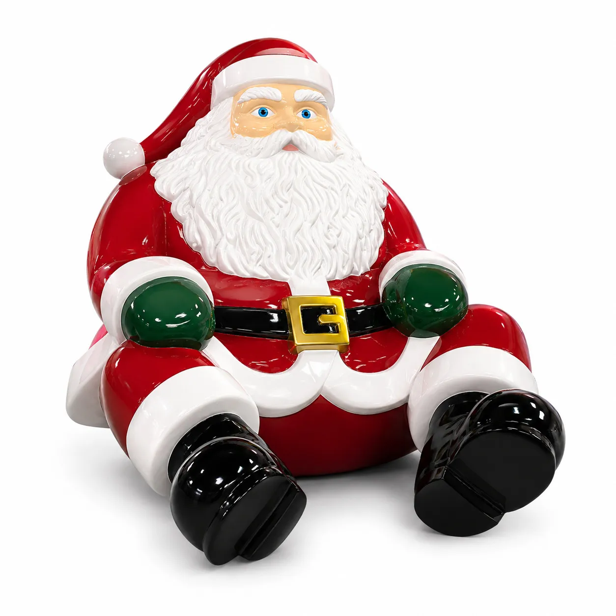 Figura de Fibra - Noel Gigante sentado