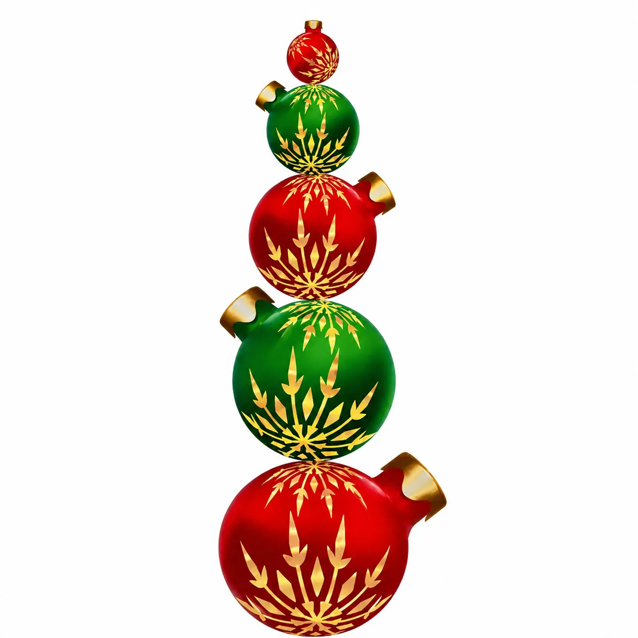 Figura de Fibra - Pirulito de Bolas Adesivadas
