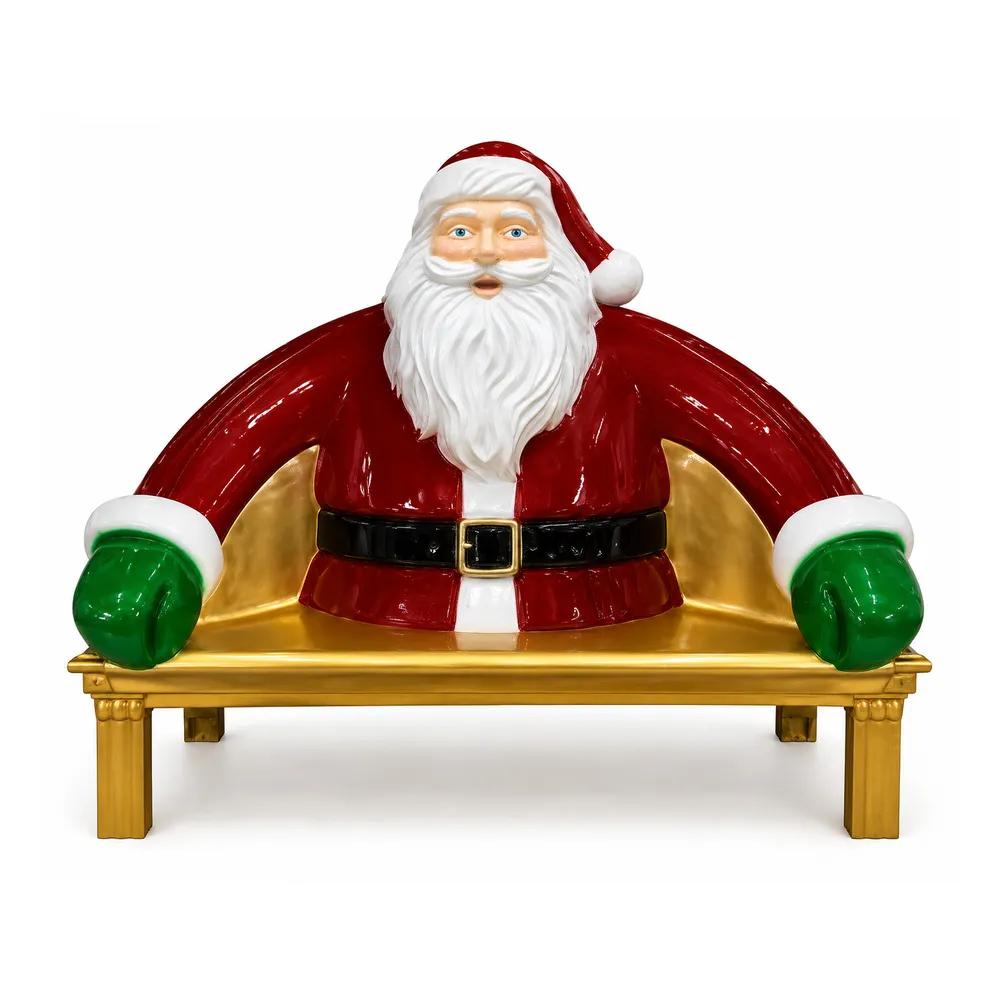 Figura de Fibra - Poltrona Abraço do Noel