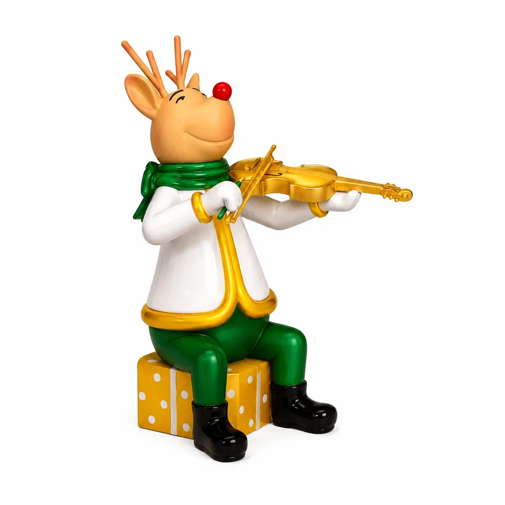 Figura de Fibra - Rena Violonista