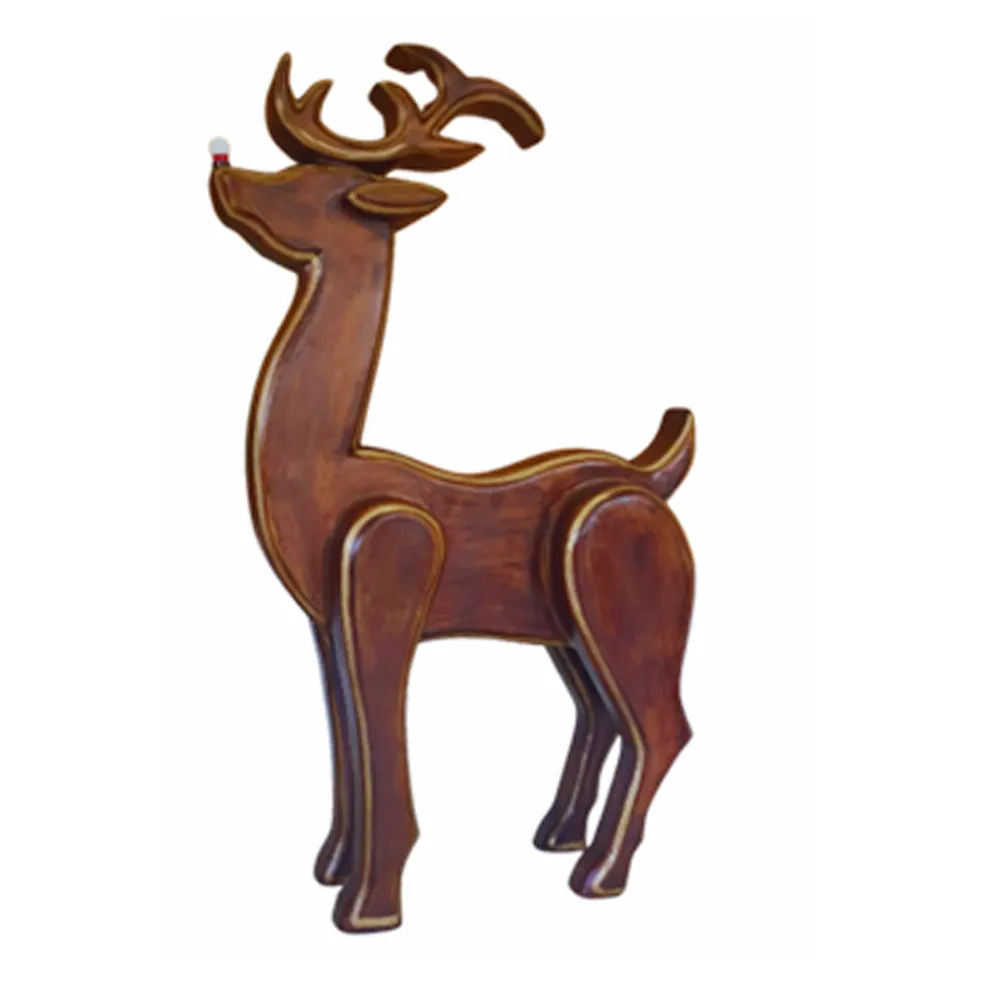 Figura de Fibra - Rena Wood em pé