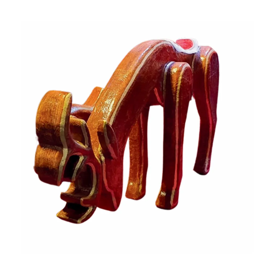Figura de Fibra - Rena Wood prostrada