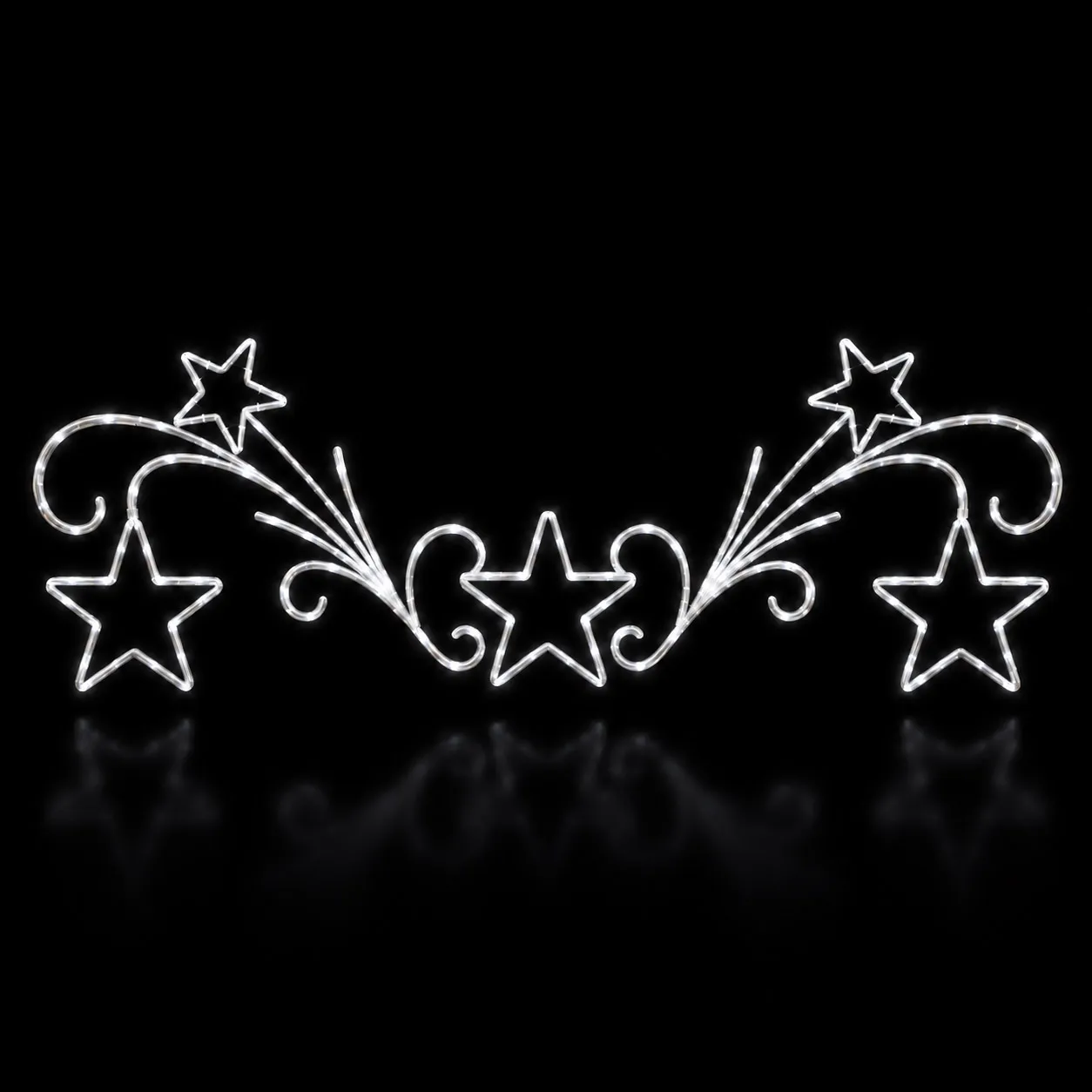 Figura de Natal Luminosa Painel - 5 Estrelas Premium