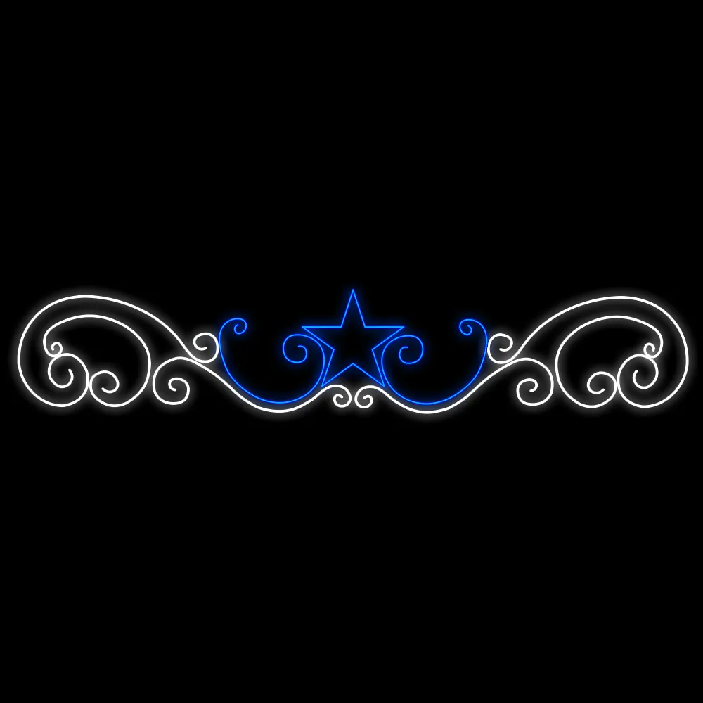Figura de Natal Luminosa Painel - Portal Stratus