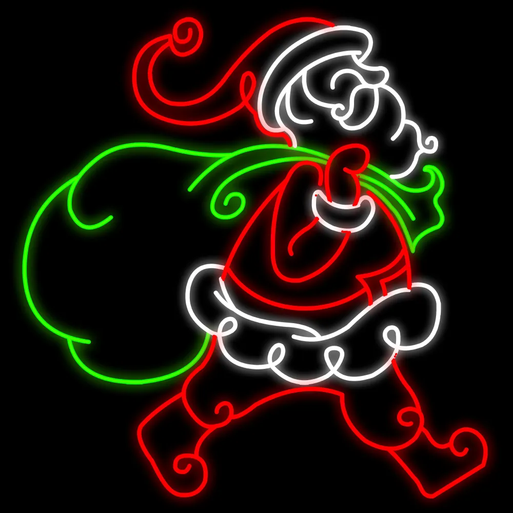 Figura de Natal Luminosa - le pere Noel