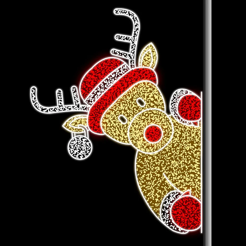 Figura de Natal Luminosa - Reninha Pilar