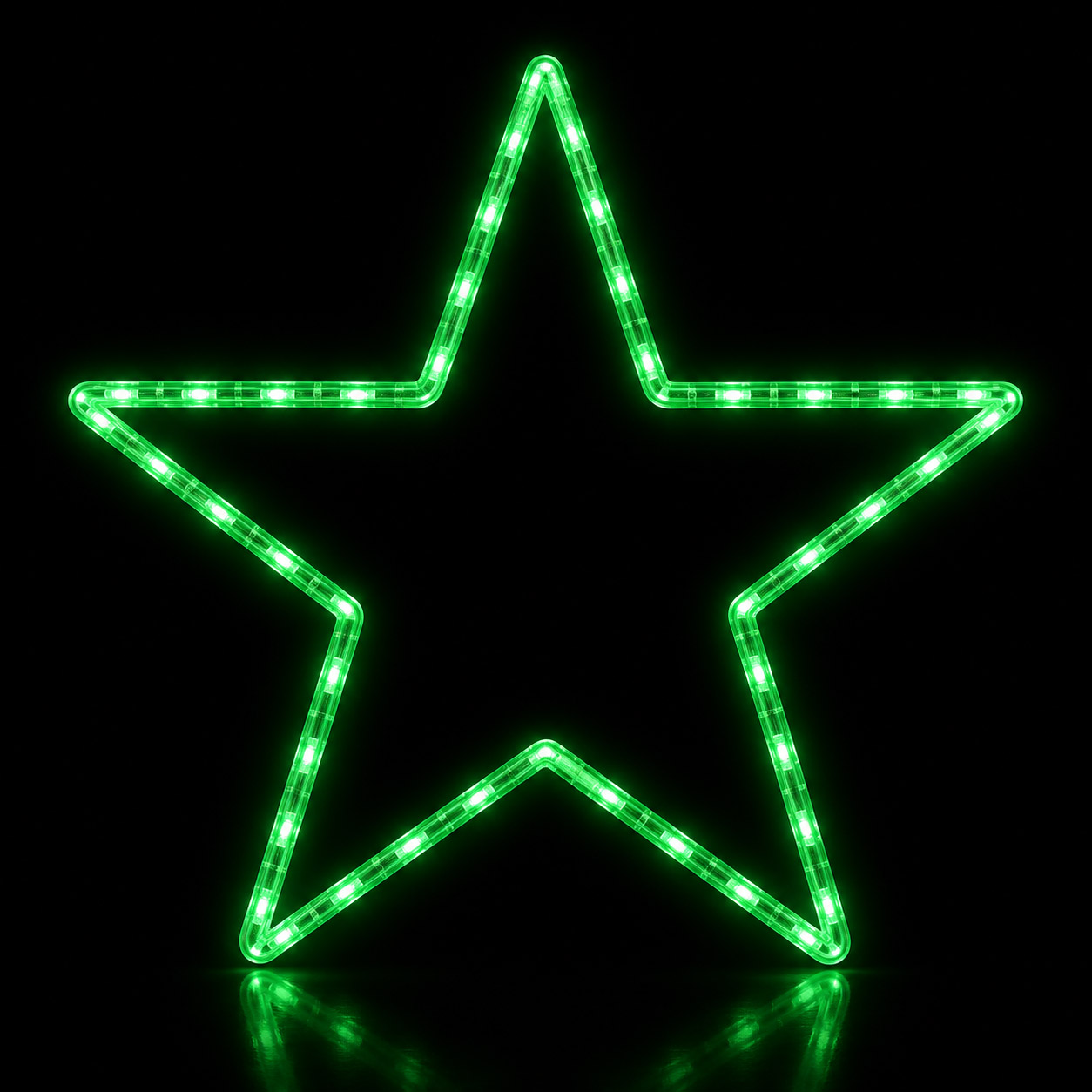 Figura de Natal Luminosa para Poste - Estrela 5 Pontas 30cm