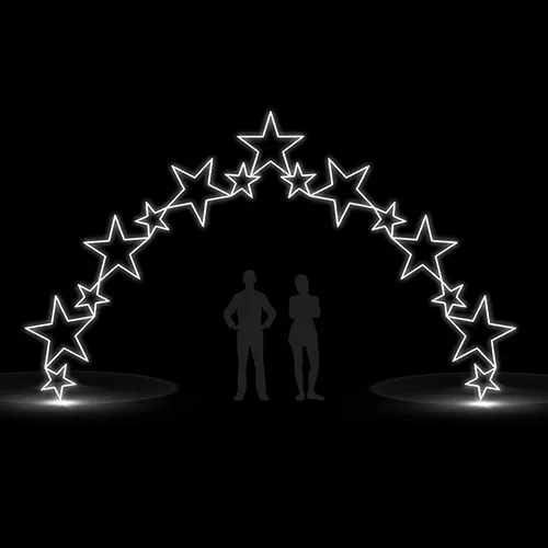 Figura de Natal Luminosa Portal - Constelação