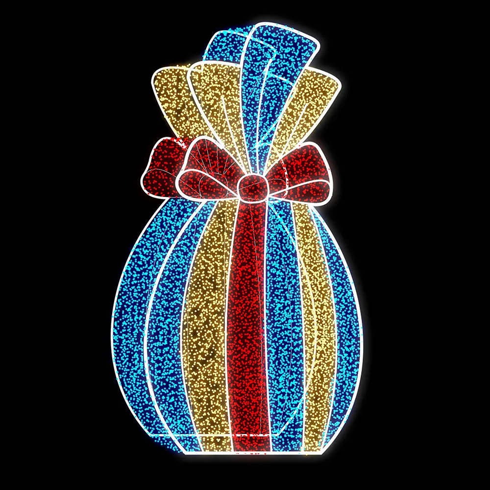 Figura de Páscoa Luminosa - Ovo de Páscoa Premium 3D - C