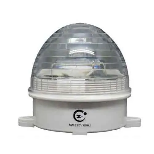 Lâmpada Estrobo Flash Redondo 6w com Base 220v