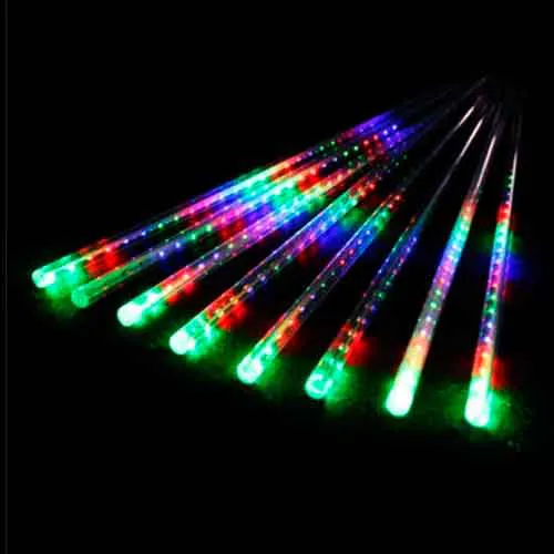 Tubo Snowfall LED Colorido com 8 Tubos de 50cm - Bivolt