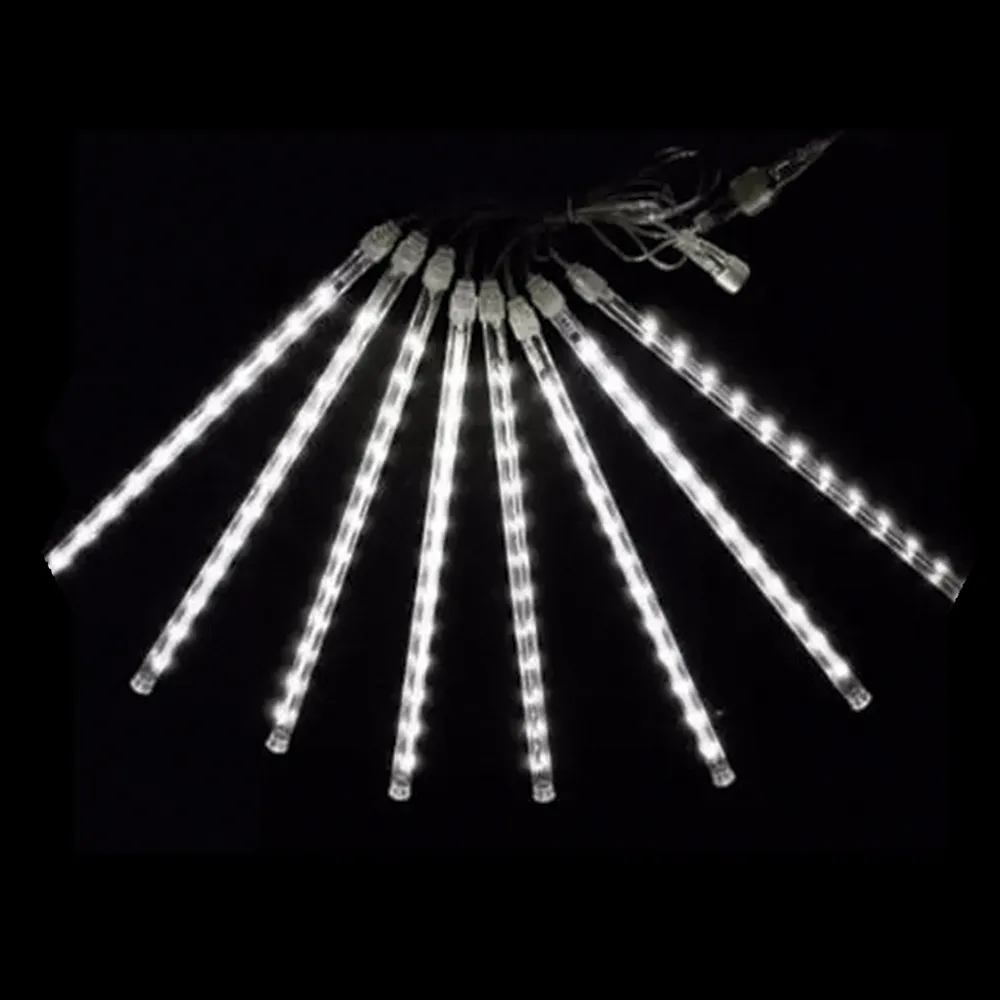 Tubo Snowfall LED Branco Frio com 8 Tubos de 50cm - Bivolt