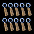 Luzes de garrafa de LED Natalina