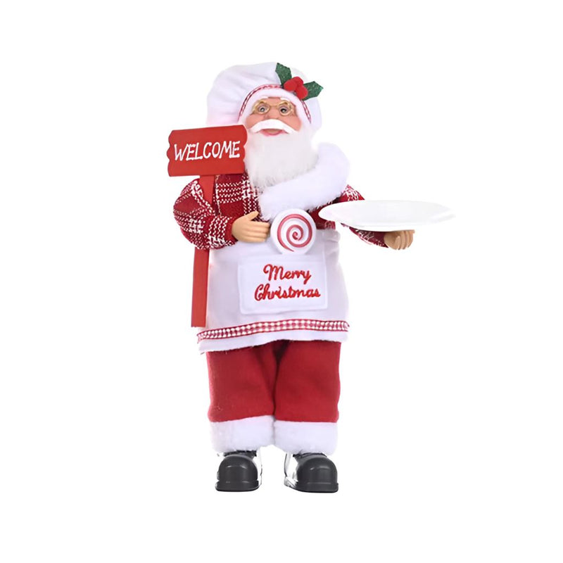 Decoração De Natal Escultura Papai Noel